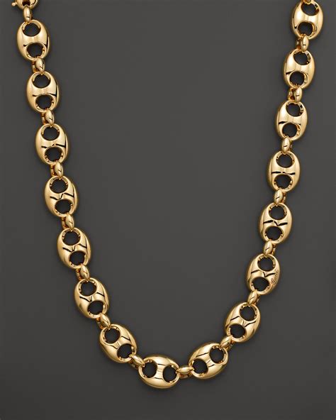 gucci gold chain 18k